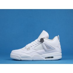 Air Jordan 4 "Pure Money" 308497-100 White
