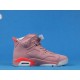 Aleali May x Air Jordan 6 "Millennial Pink" CI0550-600 Pink White