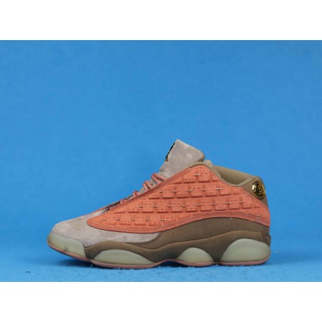 Clot x Air Jordan 13 Low "Terracotta" AT3102-200 Pink Brown