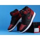 Air Jordan 1 High "Banned" 555088-001 Black Red