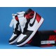 Air Jordan 1 High "Satin Black Toe" CD0461-016 Red Black White