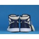 Air Jordan 1 High Premium "Light Cream" AQ9131-401 Blue White