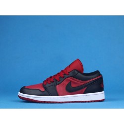 Air Jordan 1 Low "Gym Red" 553558-610 Red Black