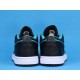 Air Jordan 1 Low "Black Turquoise" 553558-026 Black Blue