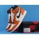 Air Jordan 1 High "Reversed Shattered Backboard Away" 555088-113 White Orange